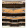 ANTICO COMÒ CANTERANO LOMBARDO LEGNO NOCE 4 CASSETTI 1600 BERGAMASCO CASSETTONE