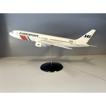 MODELLO AEROMODELLO 1/100 SRS BOEING 767 Modello FRATELLI CESANA ITALY 55x48 cm