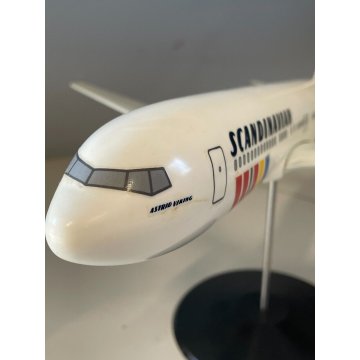 MODELLO AEROMODELLO 1/100 SRS BOEING 767 Modello FRATELLI CESANA ITALY 55x48 cm