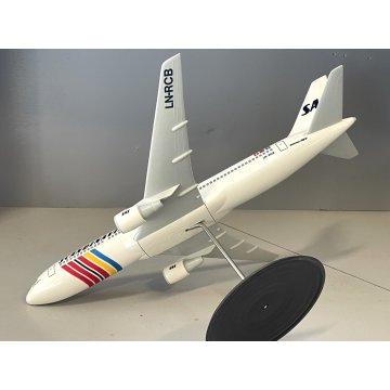 MODELLO AEROMODELLO 1/100 SRS BOEING 767 Modello FRATELLI CESANA ITALY 55x48 cm