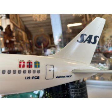 MODELLO AEROMODELLO 1/100 SRS BOEING 767 Modello FRATELLI CESANA ITALY 55x48 cm