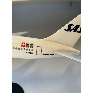 MODELLO AEROMODELLO 1/100 SRS BOEING 767 Modello FRATELLI CESANA ITALY 55x48 cm