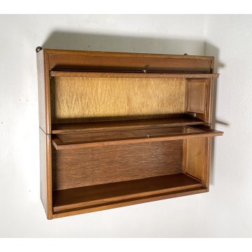 LIBRERIA DISPENSA VETRINA COMPONIBILE Gunn SECTIONALK BOOK CASE ART DECO' UK '30