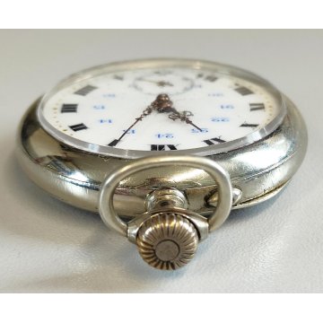 ANTICO OROLOGIO TASCA CATENA Horlogerie Soignée OLD POCKET WATCH Montre De Poche