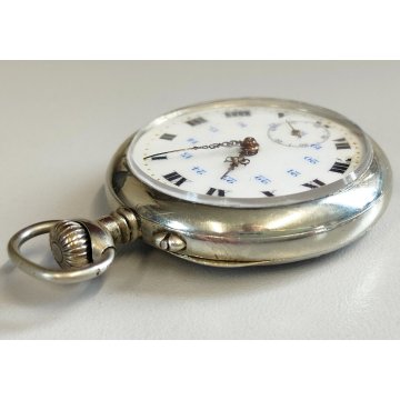 ANTICO OROLOGIO TASCA CATENA Horlogerie Soignée OLD POCKET WATCH Montre De Poche