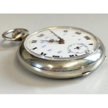 ANTICO OROLOGIO TASCA CATENA Horlogerie Soignée OLD POCKET WATCH Montre De Poche