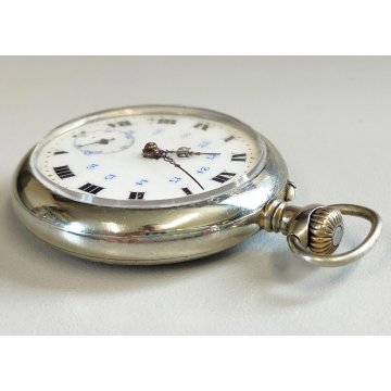 ANTICO OROLOGIO TASCA CATENA Horlogerie Soignée OLD POCKET WATCH Montre De Poche