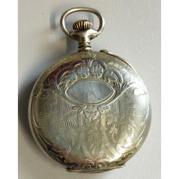 ANTICO OROLOGIO TASCA CATENA Horlogerie Soignée OLD POCKET WATCH Montre De Poche