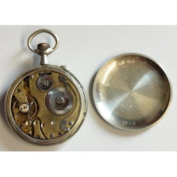 Lotto 4 pz. ANTICO OROLOGIO TASCA Eberhard FS Eximia EPOCA 900 Old Pocket Watch