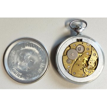 Lotto 4 pz ANTICO OROLOGIO TASCA Minimax Columbia Molnija EPOCA Old Pocket Watch