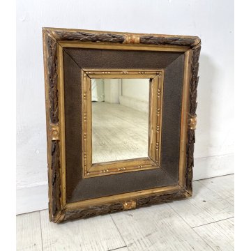 ANTICA PICCOLA SPECCHIERA LIBERTY PSICHE '1800 DORATA CORNICE SPECCHIO MIRROR