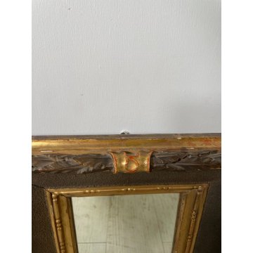 ANTICA PICCOLA SPECCHIERA LIBERTY PSICHE '1800 DORATA CORNICE SPECCHIO MIRROR