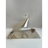 SCULTURA MARIO BUCCELLATI ARGENTO 925 DESIGN SILVER SCRIVANIA TAVOLO FIRMATA