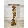 TAVOLINO LEGNO LASOTTO PUTTO LIBERTY META 900 TAVOLO BASSO TABLE DORATO EPOCA