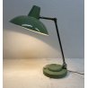 LAMPADA DA TAVOLO SCRIVANIA FERRO ALLUMINO DESIGN ITALIA ANNI '60 TABLE LAMP OLD