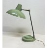 LAMPADA DA TAVOLO SCRIVANIA FERRO ALLUMINO DESIGN ITALIA ANNI '60 TABLE LAMP OLD