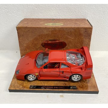 MODELLINO MACCHINA FERRARI F40 BURAGO 1987 EDIZIONE SPECIALE SCALA 1/18 SCATOLA