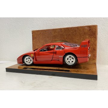 MODELLINO MACCHINA FERRARI F40 BURAGO 1987 EDIZIONE SPECIALE SCALA 1/18 SCATOLA