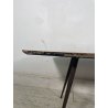 TAVOLINO COFFE TABLE DESIGN ALDO TURA GIO PONTI TAVOLO PERGAMENA DIPINTO VINTAGE