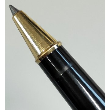 PENNA SFERA Montblanc Meisterstuck CLASSIC NERO ORO vintage BALLPOINT PEN