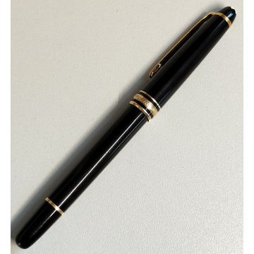 PENNA SFERA Montblanc Meisterstuck CLASSIC NERO ORO vintage BALLPOINT PEN