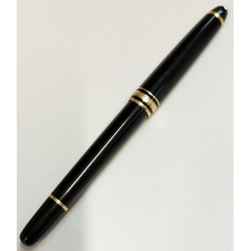 PENNA SFERA Montblanc Meisterstuck CLASSIC NERO ORO vintage BALLPOINT PEN