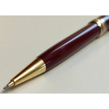 Montblanc Meisterstuck CLASSIC Bordeaux Oro PENNA MATITA OLD MECHANICAL PENCIL