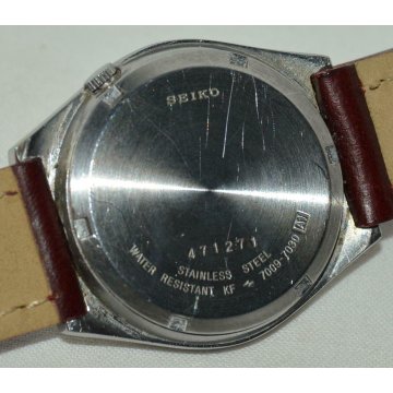 ANTICO OROLOGIO POLSO Seiko 5 Automatic DATE 7009-7074 ANNI 70 VINTAGE OLD WATCH