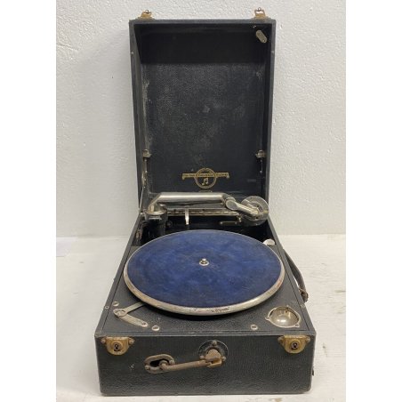 ANTICO GRAMMOFONO PORTATILE COLUMBIA GRAFONOLA MADE IN ENGLAND N. 201 VIVA-TONAL