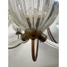 LAMPADARIO VETRO MURANO GLASS ATTR. Barovier&Toso VINTAGE CLASSIC CHANDELIER '30
