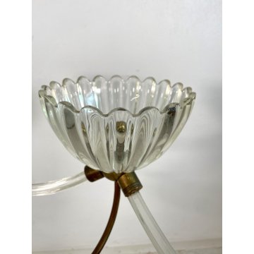 LAMPADARIO VETRO MURANO GLASS ATTR. Barovier&Toso VINTAGE CLASSIC CHANDELIER '30