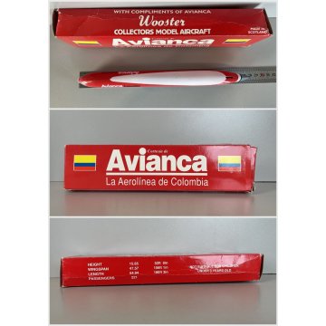 AEROMODELLO Skymarks 1/150 Avianca Airlines Colombia BOEING 767-300ER