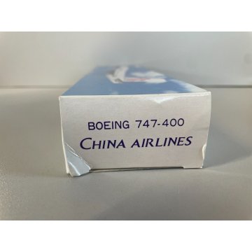 MODELLINO AEREO BOEING 747-400 China Airlines 1:250 AEROMODELLO STATICO PLASTICA