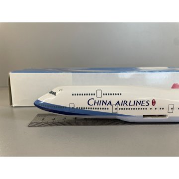 MODELLINO AEREO BOEING 747-400 China Airlines 1:250 AEROMODELLO STATICO PLASTICA