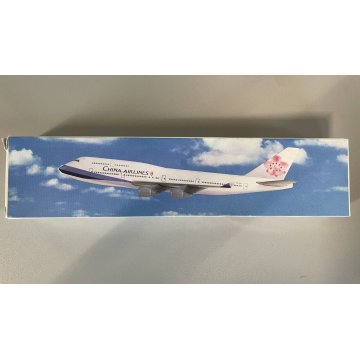 MODELLINO AEREO BOEING 747-400 China Airlines 1:250 AEROMODELLO STATICO PLASTICA