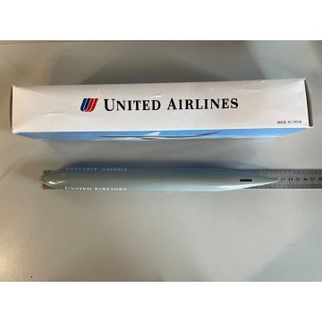 MODELLINO AEREO BOEING 777-200 United Airlines 1:250 MODELLO STATICO PLASTICA