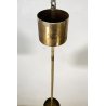 LAMPADARIO DESIGN ANNI 60 VETRO OTTONE ATTR. IGNAZIO GARDELLA LAMPADA SOFFITTO