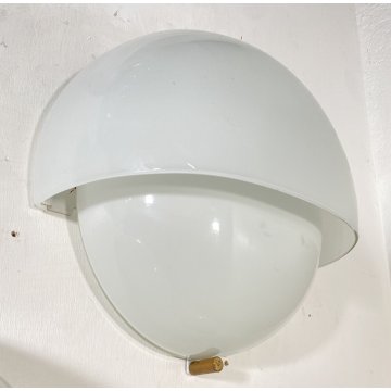 LOTTO 5 APPLIQUES VETRO Vico Magistretti MOD. Mania ANNI 70 ARTEMIDE WALL LAMP