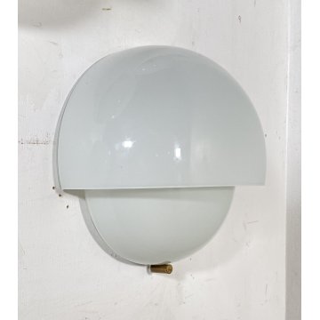 LOTTO 5 APPLIQUES VETRO Vico Magistretti MOD. Mania ANNI 70 ARTEMIDE WALL LAMP