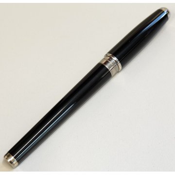 S.T. Dupont PENNA STILOGRAFICA Olympio BLACK DIAMOND Fountain Pen LIM. EDITION