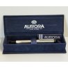 Aurora MILLERIGHE Penna Stilografica ARGENTO 925 BOX Vintage Fountain Pen NIB M