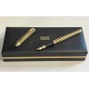 Cross SIGNATURE Penna Stilografica BOX Vintage Fountain Pen PLUME nib F oro 18k