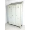 ARMADIETTO INDUSTRIAL DESIGN SPOGLIATOIO ARMADIO STIPO VINTAGE METALLO EPOCA
