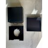 CAPPELLIERA SCATOLA PORTA CAPPELLO Borsalino Alessandria SMALL 34x34x15 cm