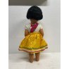 BAMBOLA BAMBOLOTTO ATHENA FURGA (?) PLASTICA RIGIDA DOLL 42 cm/h ORIGINALE '40