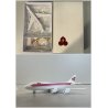 MODELLO di AEREO Thai Airways BOEING 747 STATIC MODEL 25 years anniversary 74-99
