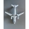 MODELLO STATICO AEREO CSA Czech Airlines 1:600 BOEING 737-400 AIRPLANE Schabak