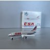MODELLO STATICO AEREO CSA Czech Airlines 1:600 BOEING A310-300 AIRPLANE Schabak