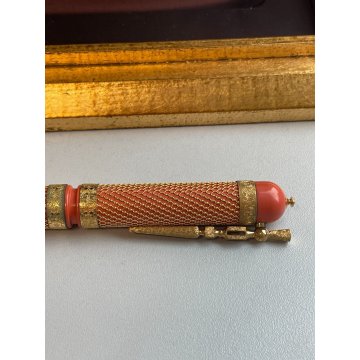 PENNA STILOGRAFICA VISCONTI CAMELOT 199 LIM. EDITION ORO MASSICCIO 18K EBANITE