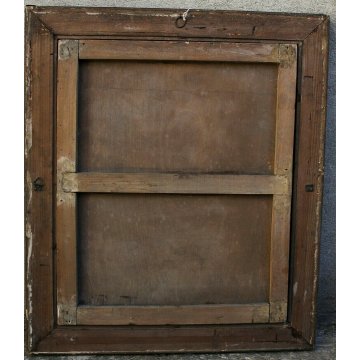 ANTICO QUADRO DIPINTO OLIO TAVOLA E.M. Bosone RITRATTO FEMMINILE NOBILDONNA 1917